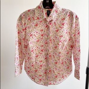Hilfiger Floral Button Down US8